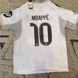 Real Madrid 2022-2023 Mbappe 10 home shirt #RealMadrid #Mbappe Medium